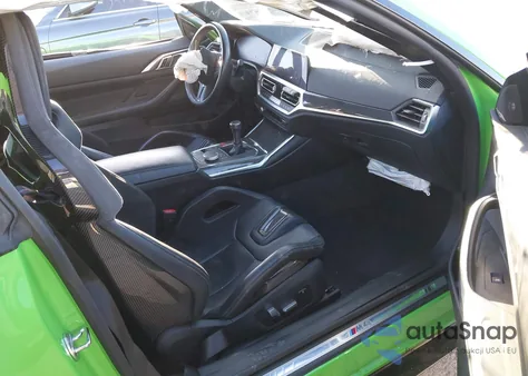 2021 BMW M4 z USA, uszkodzony, nr VIN WBS53AZ00MCG80181